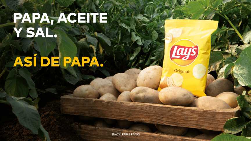 Lay´s presenta su campaña «Así de papa»