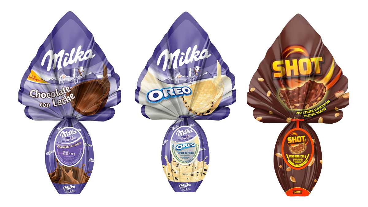 Milka y Shot traen variedad y ternura en estas Pascuas