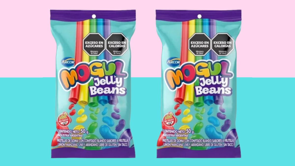 Nuevas Mogul jelly beans, las nuevas gomitas de Arcor