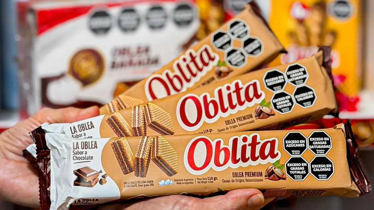 Oblita presenta su nueva oblea premium con tres veces más cacao: un sabor intenso que llega a los kioscos