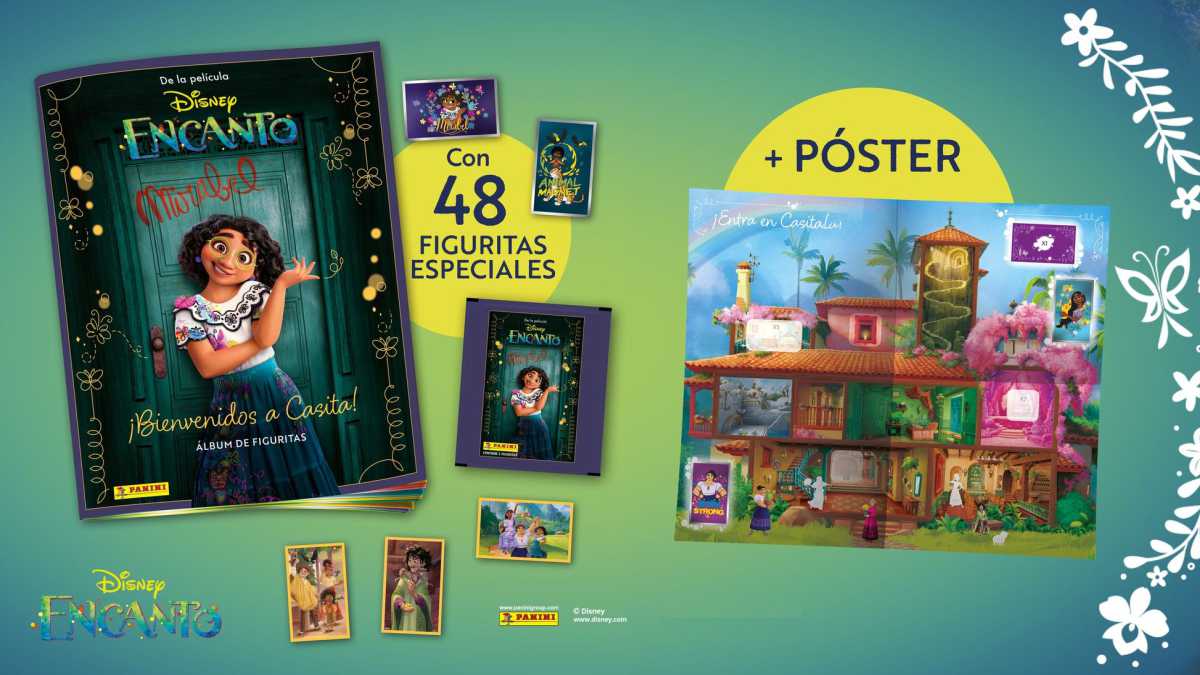 Panini lanza la colección ficial de Encanto de Disney