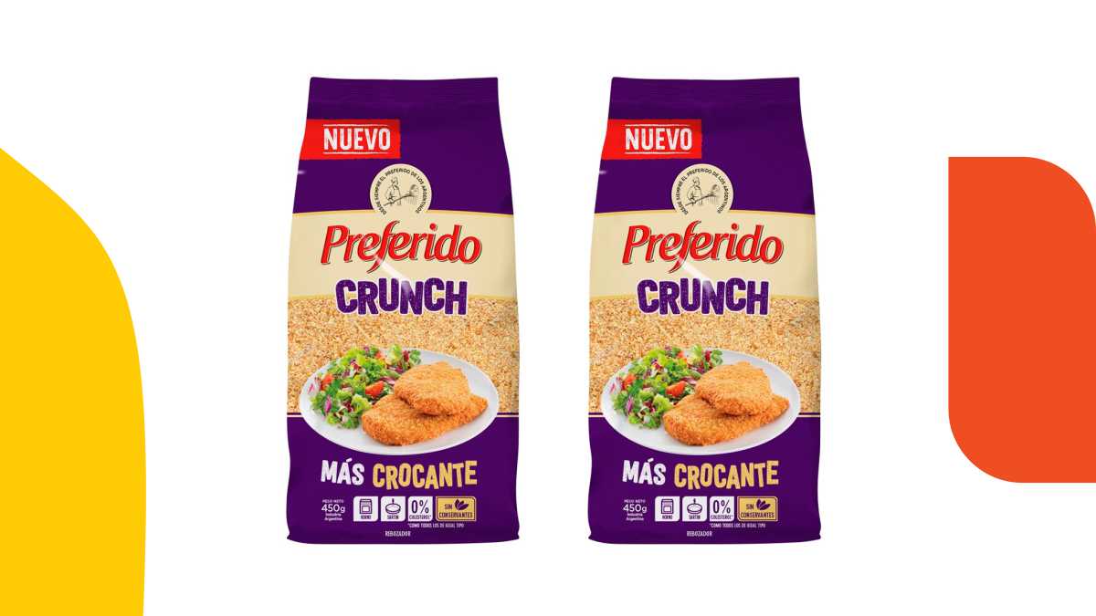 Preferido revoluciona la cocina con su nuevo rebozador CRUNCH para milanesas de pollo