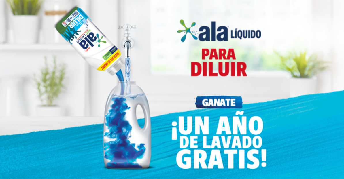 Promo ALA ¡1 año de lavado gratis !