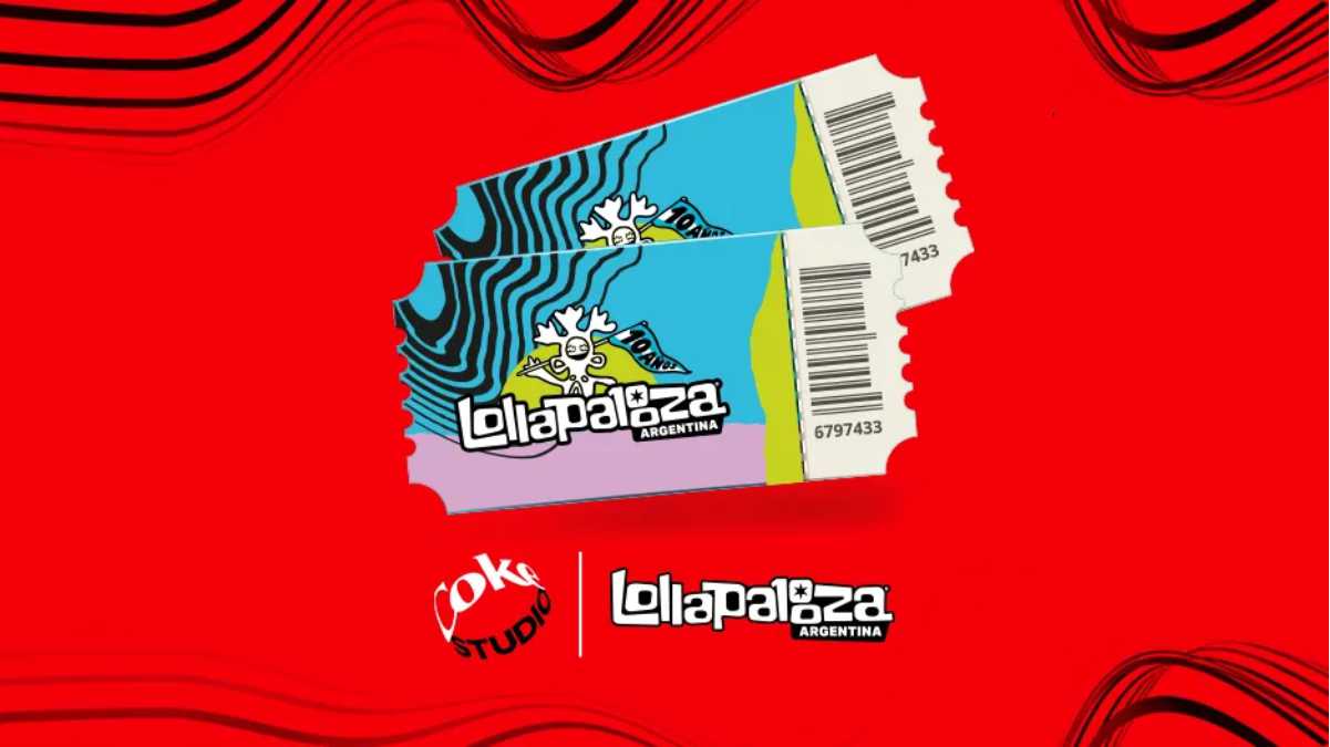 Ganá entradas para Lollapalooza Argentina 2025 con Coca-Cola