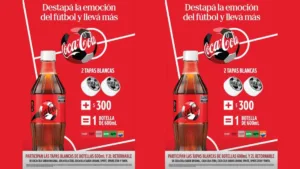 Promo Coca-Cola y Open25hs: TAPAS BLANCAS
