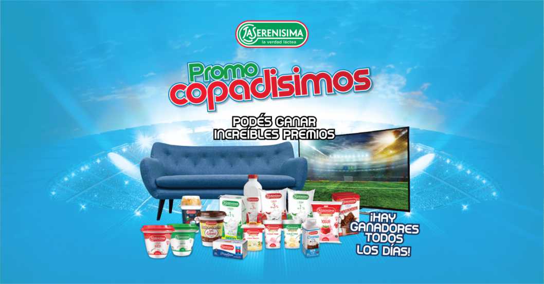 Promo Copadísimos de La Serenísima