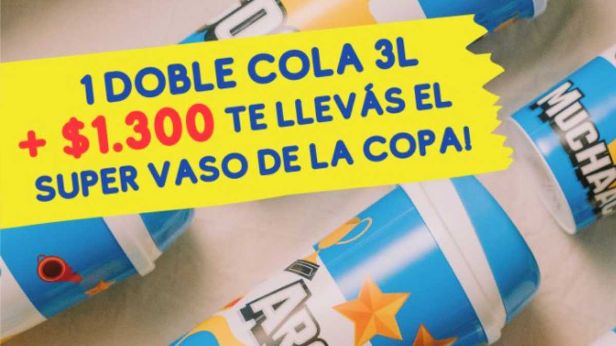 Comienza la Copa América y Doble Cola tiene esta super promo
