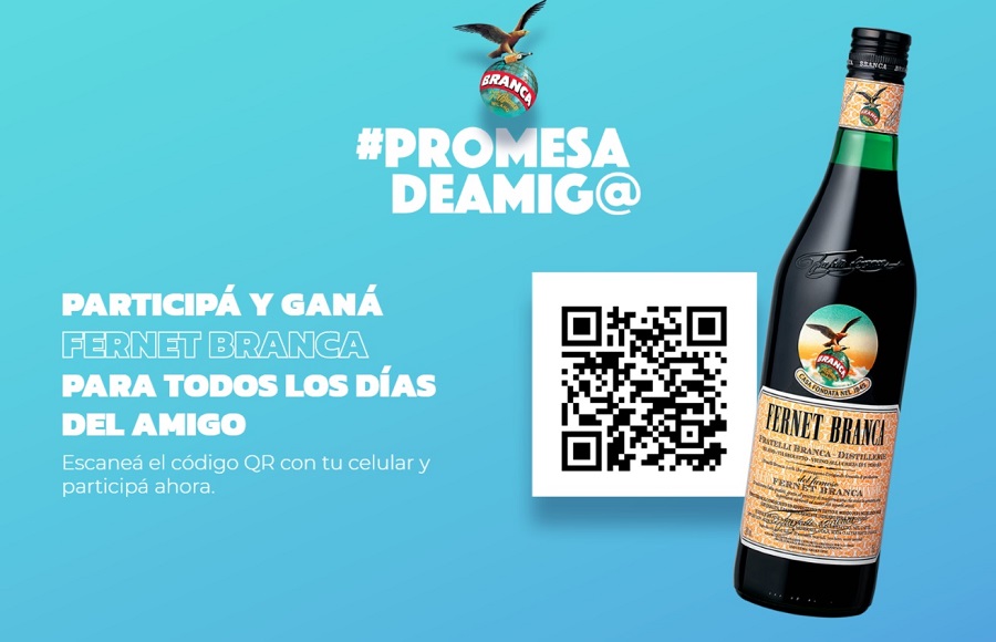 Fernet Branca celebra la amistad con la promo  #PromesaDeAmig@ para ganar FERNET para cada día del Amig@