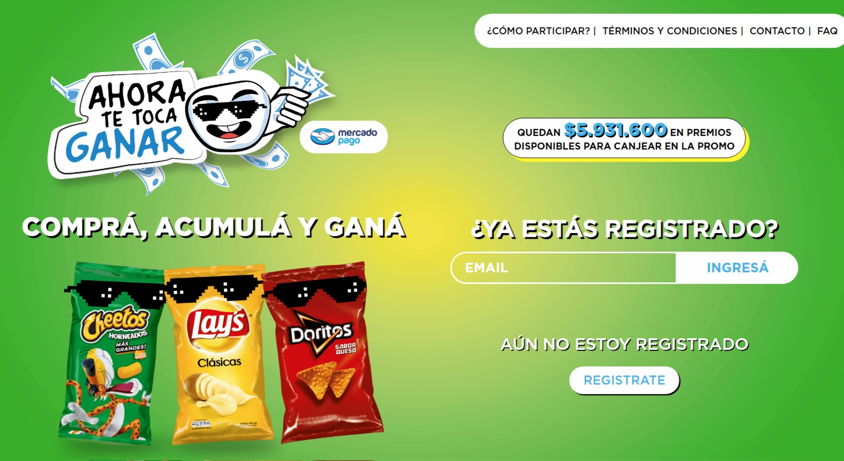 Promo Lays Ahora te toca ganar