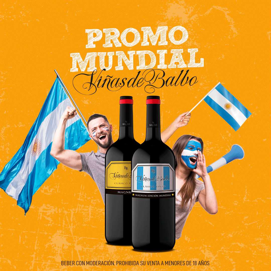 Promo Mundial con Viñas de Balbo