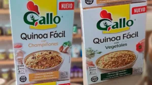 Chau complicaciones: Gallo presentó su nueva Quinoa Fácil