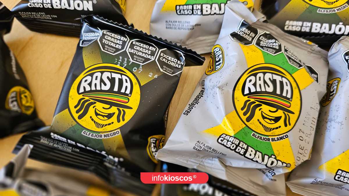 RASTA: El alfajor que causa FUROR en los kioscos