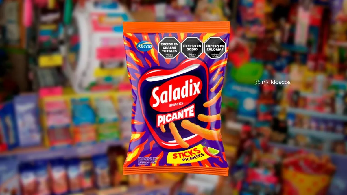 Saladix Picante Sticks: el nuevo snack de Arcor que combina ají y lima
