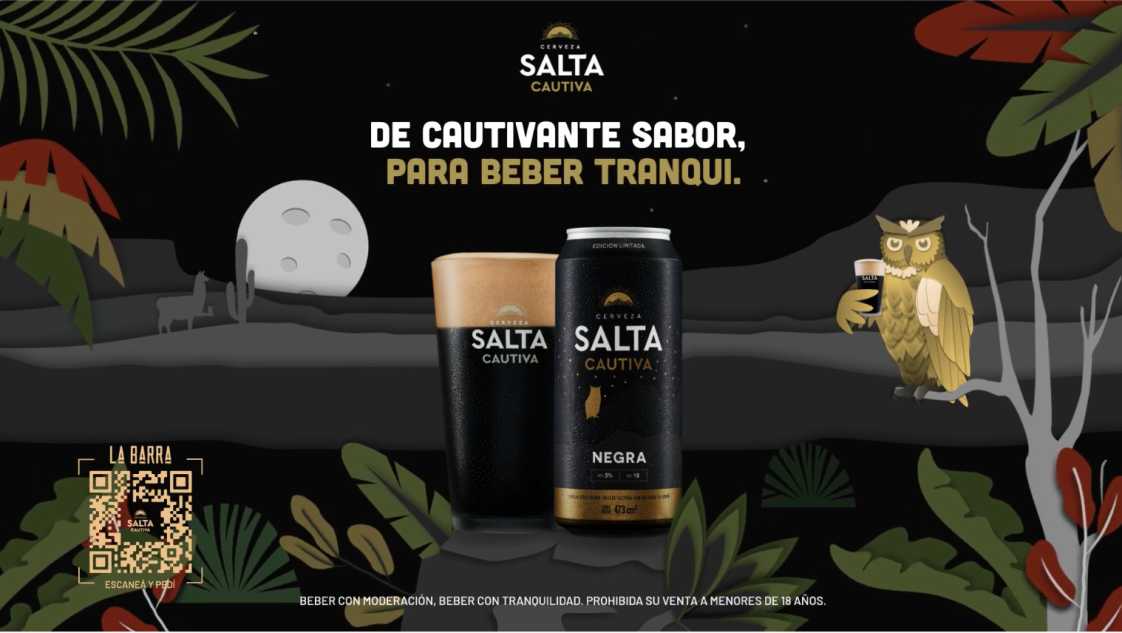 Salta Cautiva presenta su nueva cerveza negra de edición limitada con aroma a café