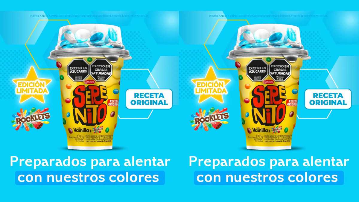Serenito y Rocklets lanzan una edición limitada con los colores de Argentina