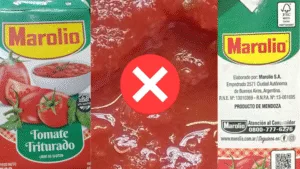 tomate triturado anmat