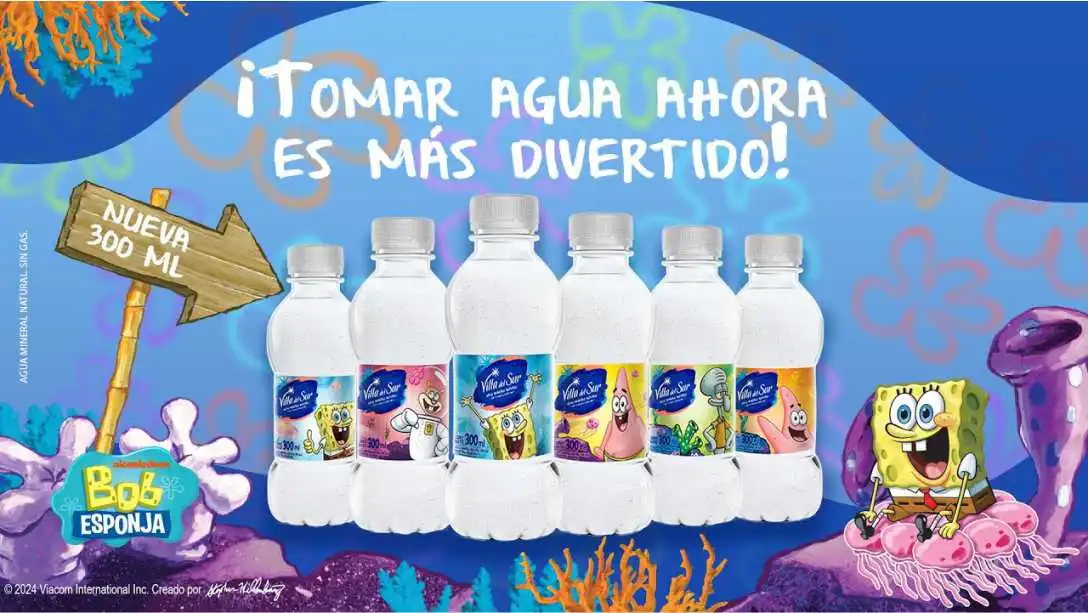 Nueva Villa del Sur de 300 ml junto a Bob Esponja