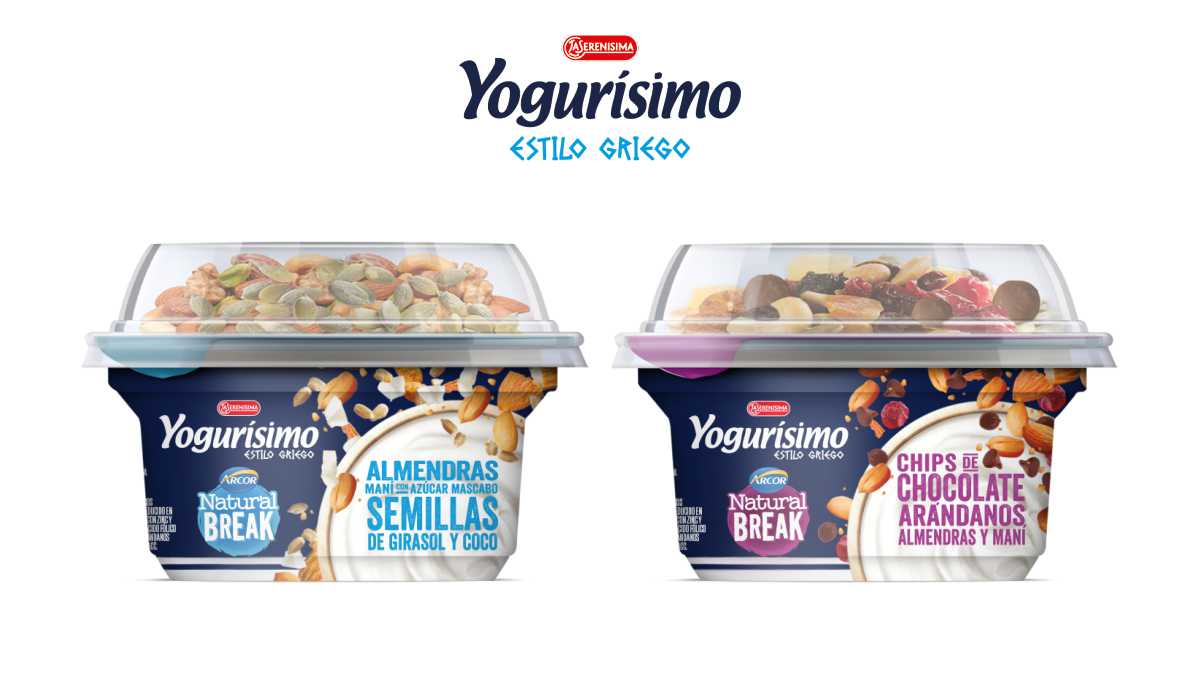 Nuevos Yogurísimo Estilo Griego con frutos secos Natural Break