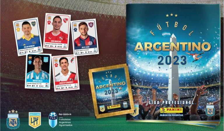 Panini presenta su nuevo álbum de la Liga Profesional de Fútbol 2023