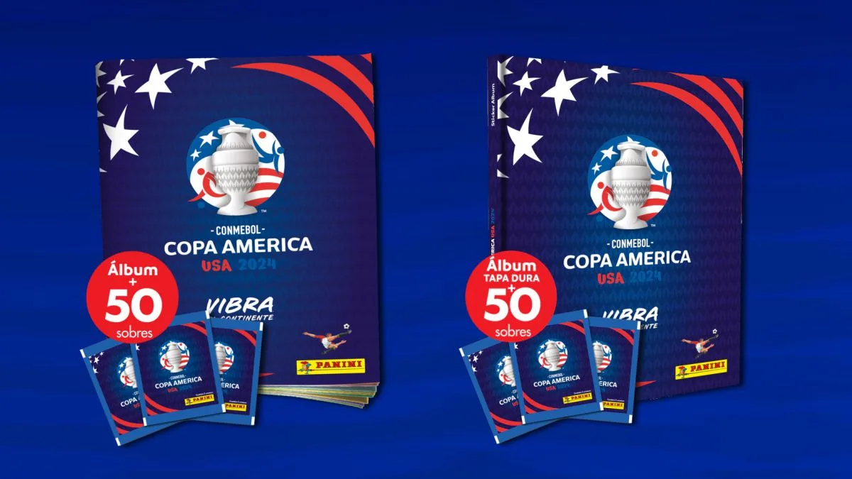 Panini presenta ¡La colección oficial de figuritas de la Copa América