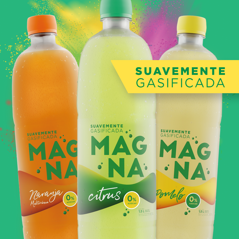magna agua saborizada